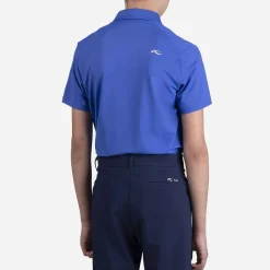 KJUS Boys' Polo Self Collar S/S Mykonos Sale