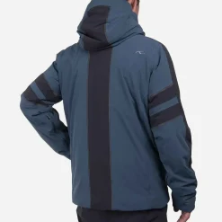 KJUS Men'S All Timer Jacket Petrol Blue/Black Discount