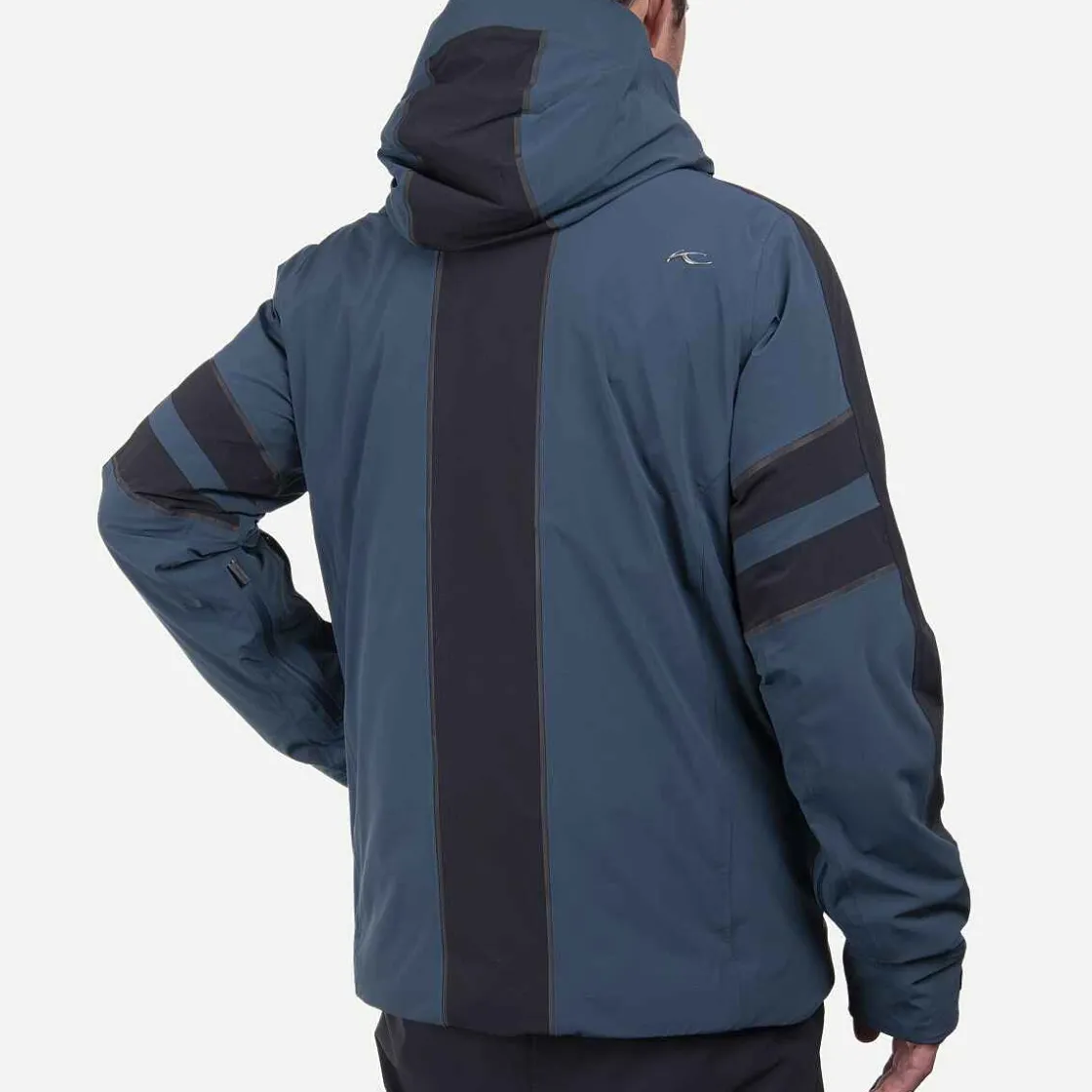 KJUS Men'S All Timer Jacket Petrol Blue/Black Discount
