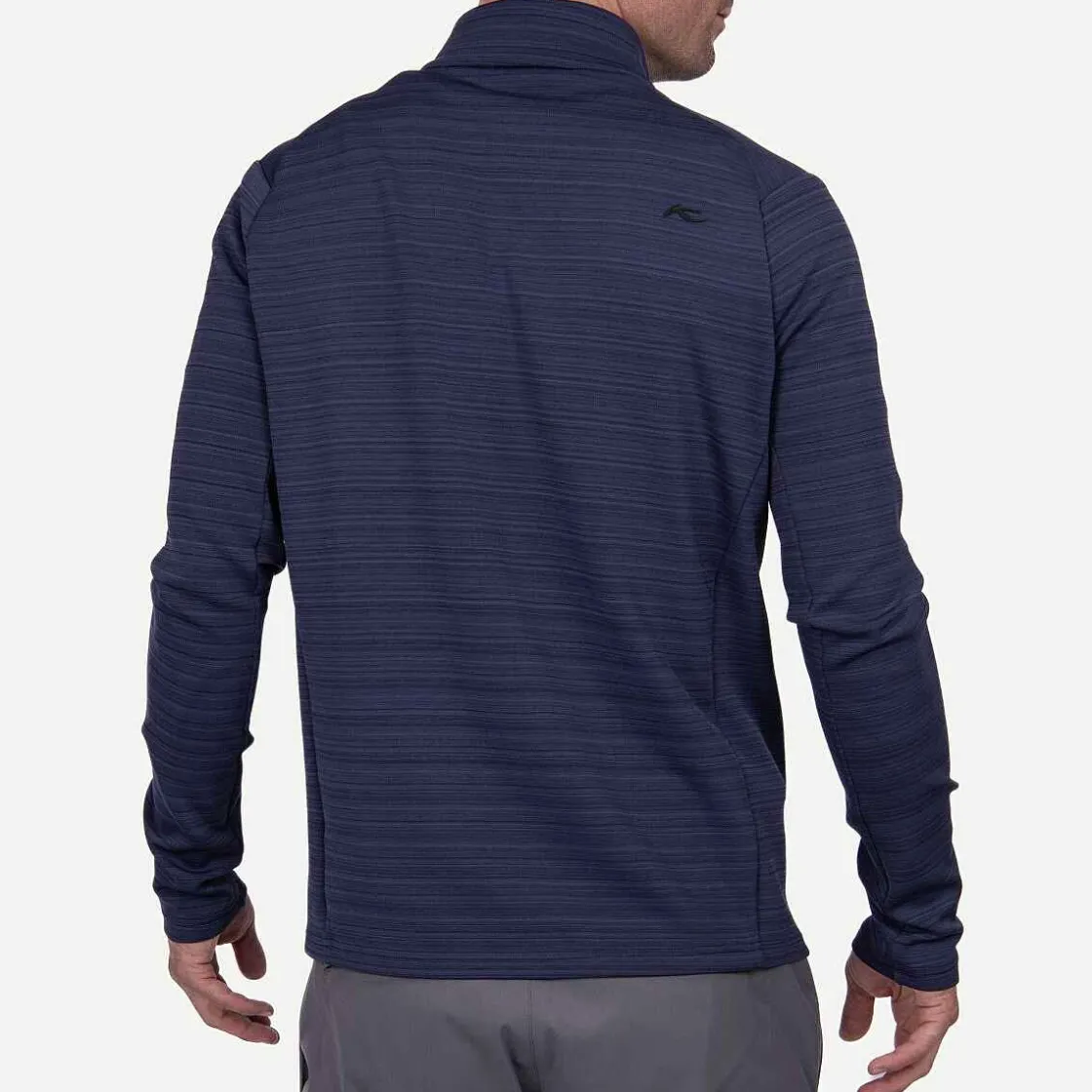 KJUS Men'S Colton Midlayer Jacket Atlanta Blue Melange/Atlanta Blue Fashion