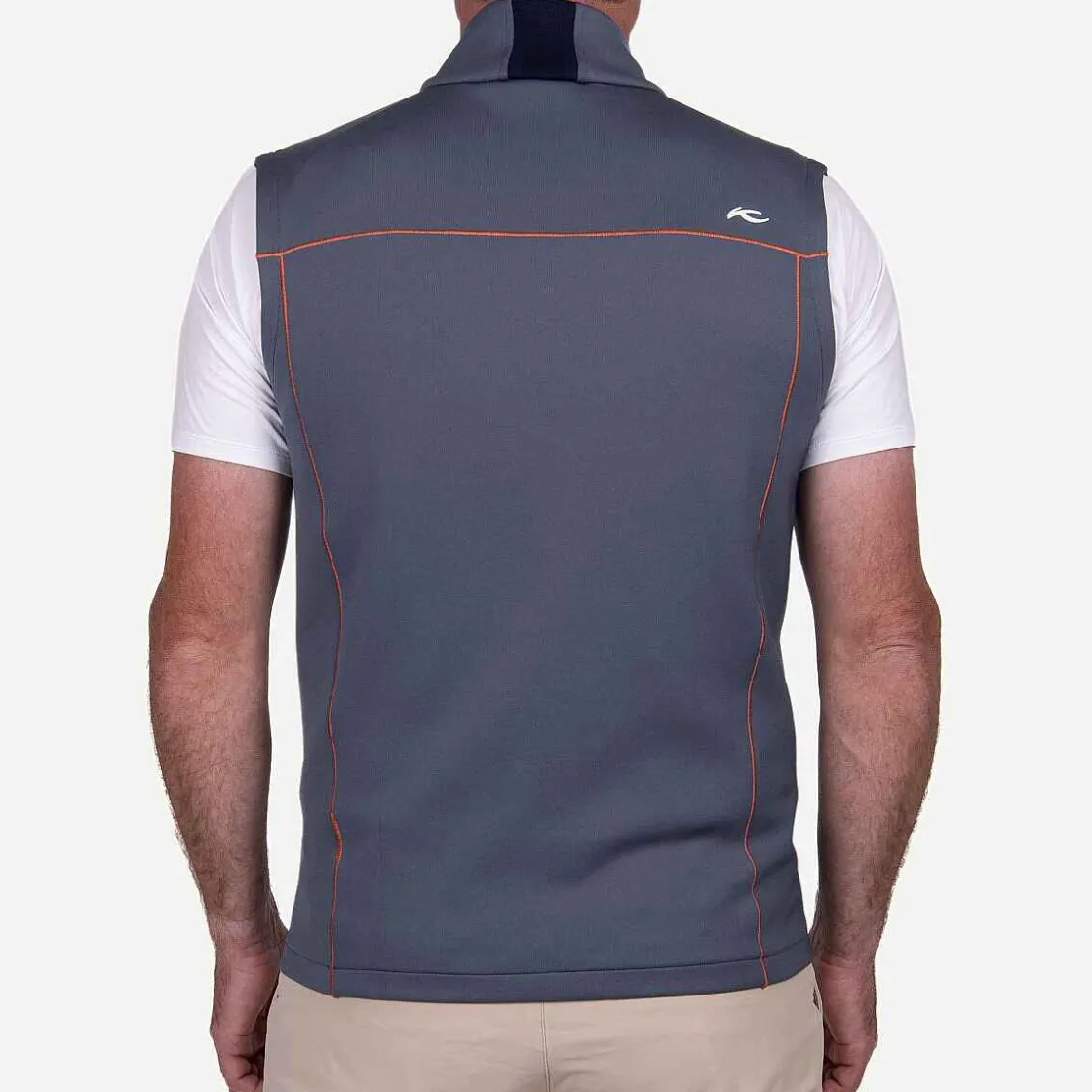 KJUS Men'S Damian Vest Steel Blue Cheap