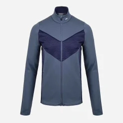 KJUS Men'S Damon Midlayer Jacket Steel Blue Best