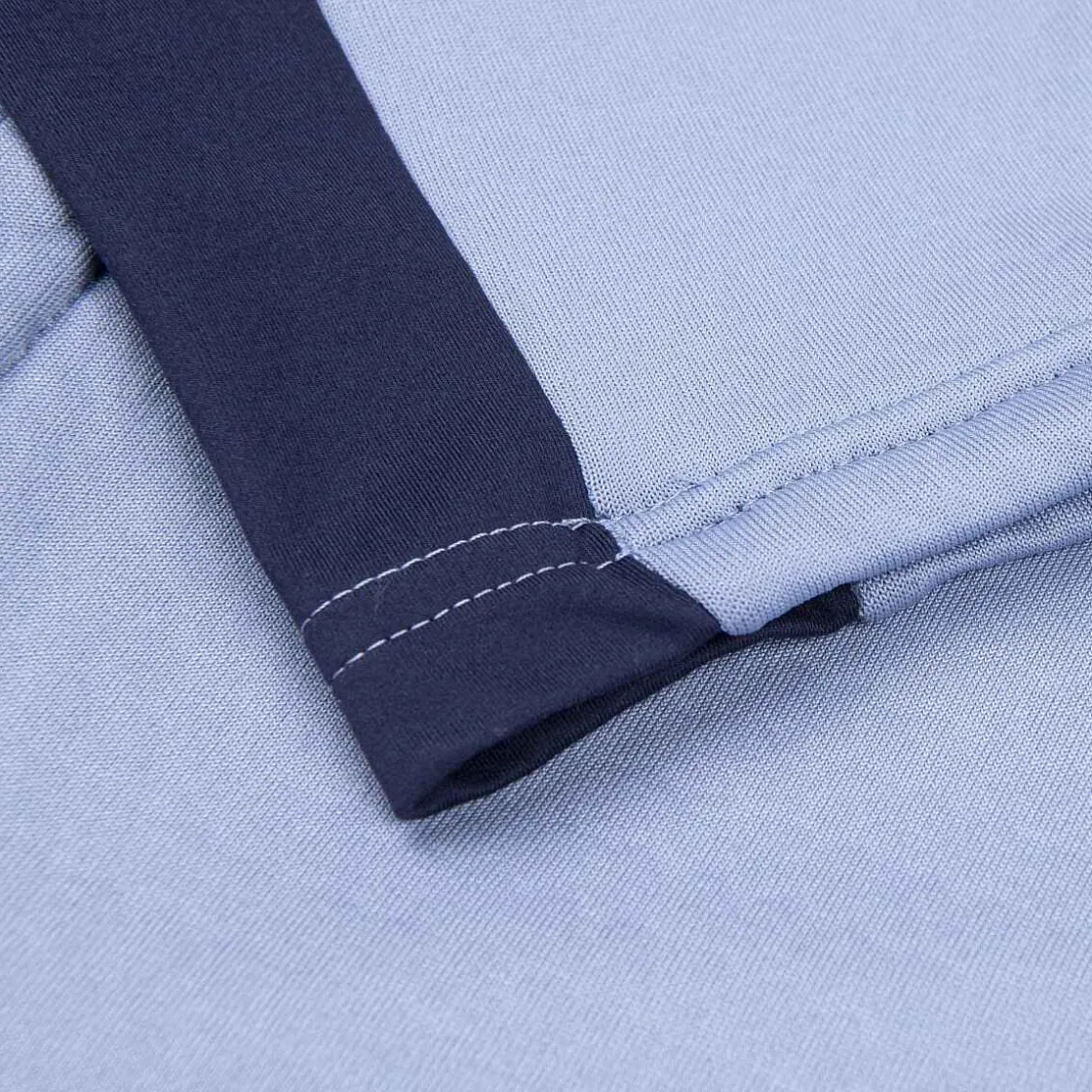 KJUS Men'S Dane Midlayer Half-Zip Santorini/Atlanta Blue Discount