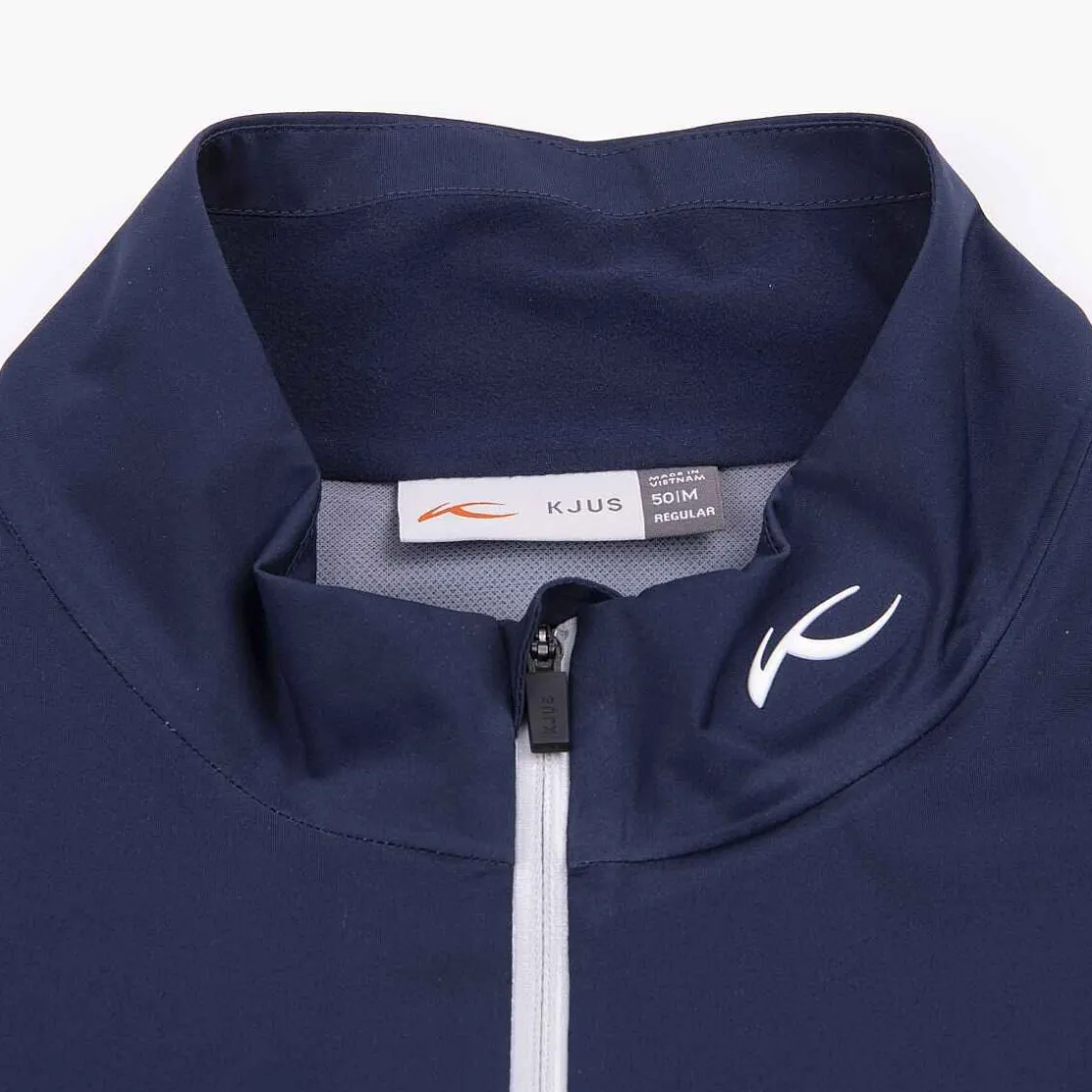KJUS Men'S Dexter Ii 2.5L Half-Zip Atlanta Blue Melange/Atlanta Blue Online