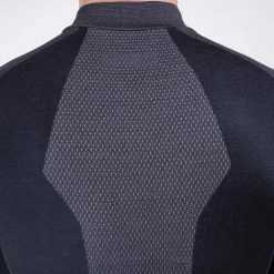 KJUS Men'S Freelite Baselayer L/S Deep Space/Steel Grey Clearance