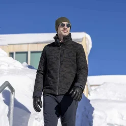 KJUS Men'S Glacier Pro Jacket Limited Black/Dark Olive Clearance
