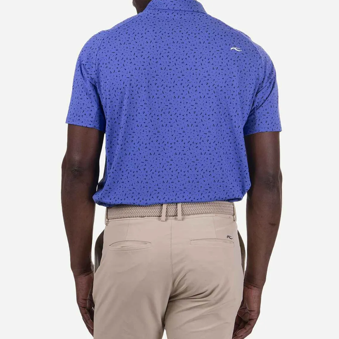 KJUS Men'S Golfer Polo S/S Mykonos/Atlanta Blue Fashion