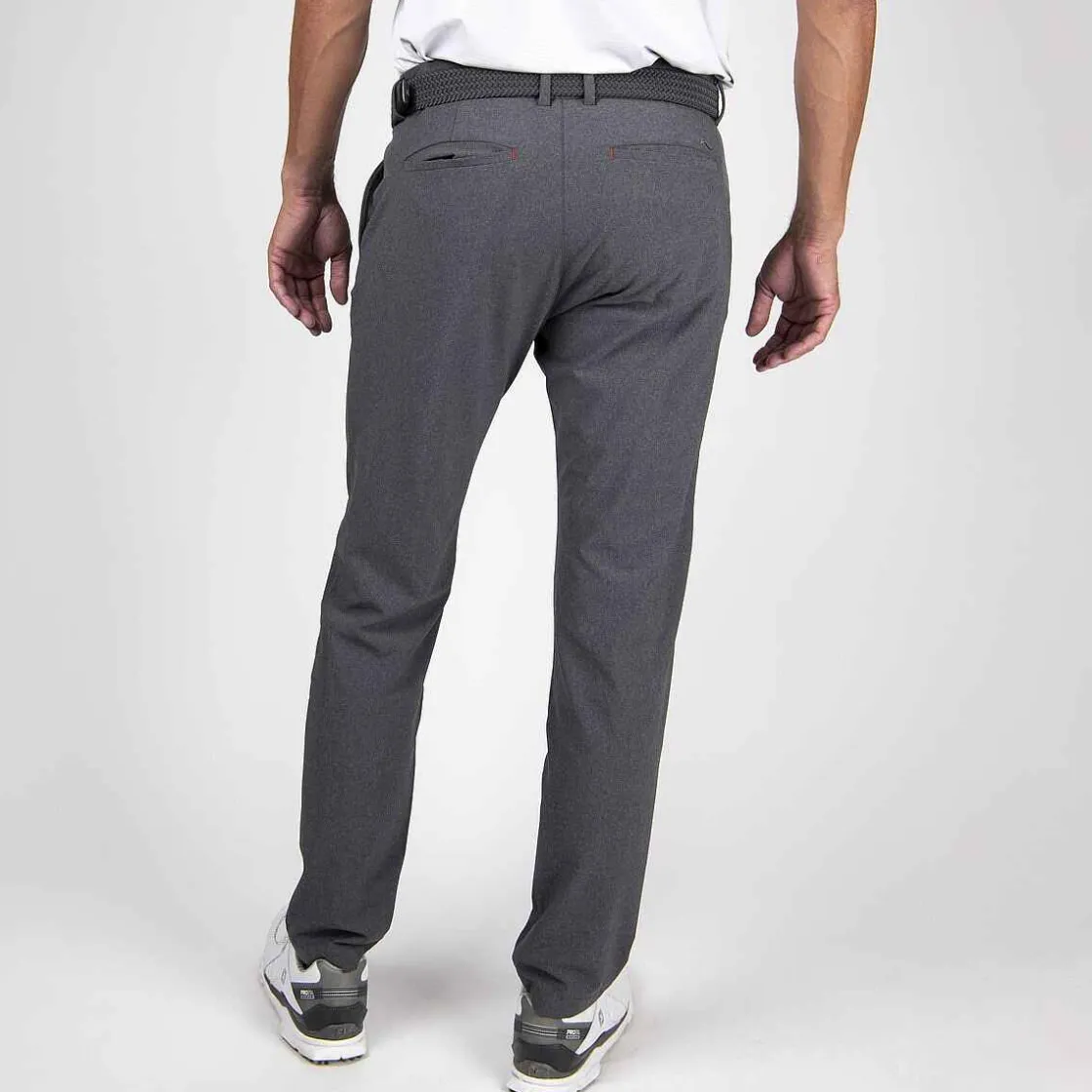KJUS Men'S Ike Texture Pants (Tailored Fit) Steel Grey Melange/Black Cheap