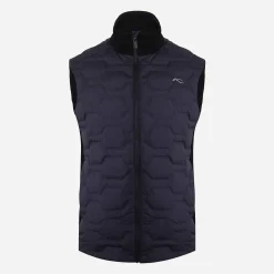 KJUS Men'S Insulated Sweater Vest Deep Space Hot