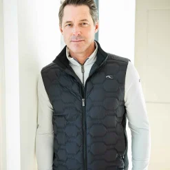 KJUS Men'S Insulated Sweater Vest Deep Space Hot