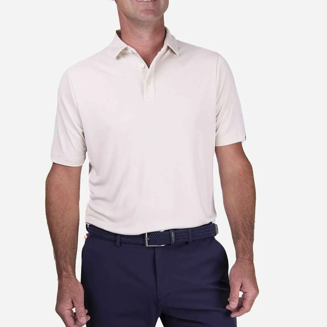 KJUS Men'S Kallen Polo S/S Birch Clearance