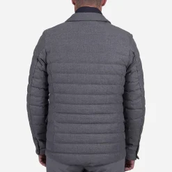 KJUS Men'S Kensington Blazer Jacket Steel Grey/Deep Space New