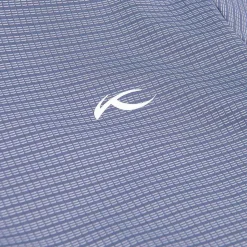 KJUS Men'S Preston Polo S/S Steel Blue/Alloy Discount