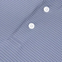 KJUS Men'S Preston Polo S/S Steel Blue/Alloy Discount