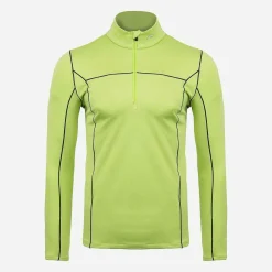 KJUS Men'S Race Midlayer Half-Zip Stem Green Store