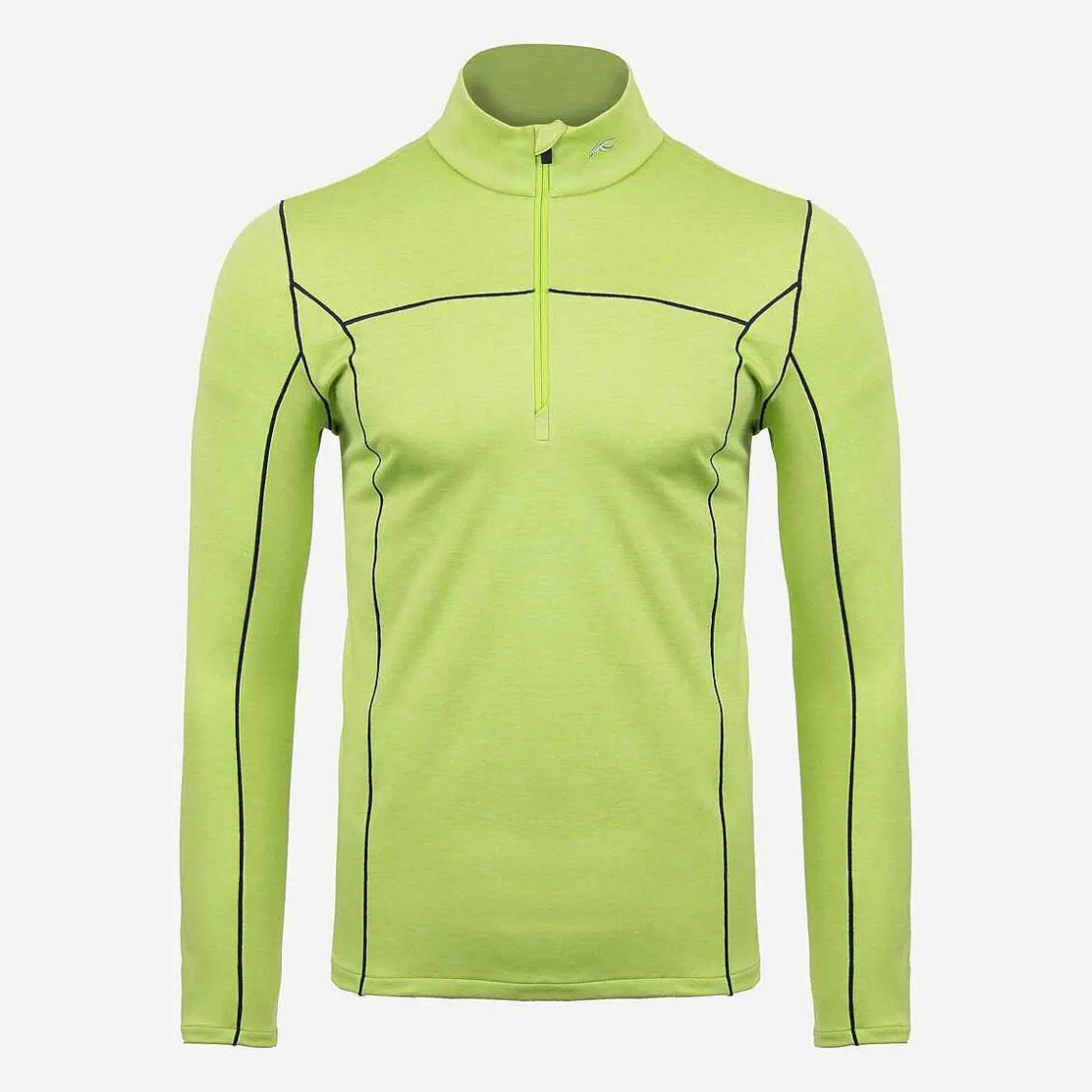 KJUS Men'S Race Midlayer Half-Zip Stem Green Store