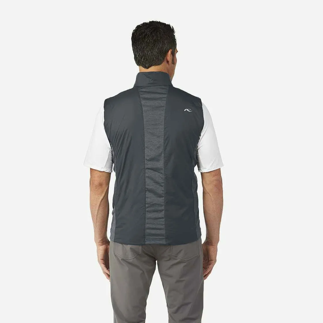 KJUS Men'S Radiation Vest Dark Dusk/Steel Grey Melange Cheap