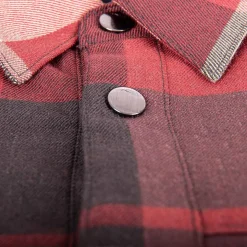 KJUS Men'S Ray Warm Shirt Garnet Red/Dark Dusk Fashion