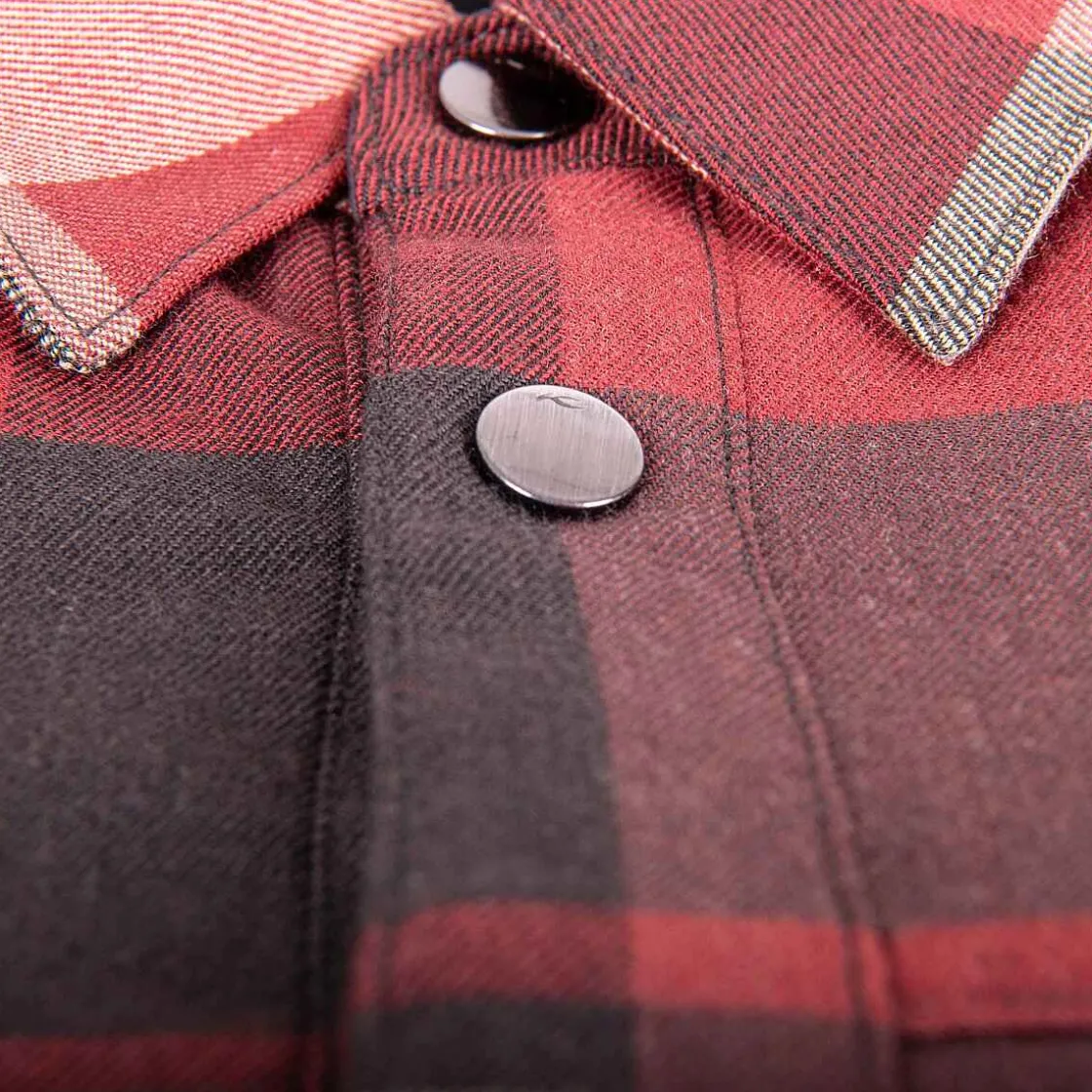 KJUS Men'S Ray Warm Shirt Garnet Red/Dark Dusk Fashion