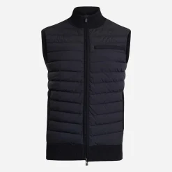 KJUS Men'S Rhys Insulation Vest Black Cheap