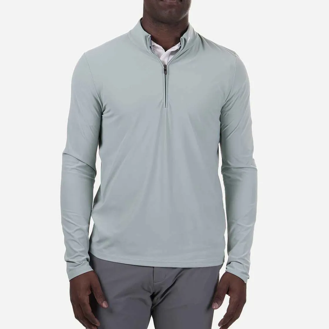 KJUS Men'S Shift Midlayer Half-Zip Seaglass New