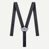 KJUS Men'S Suspenders Short Black Fashion
