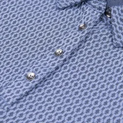 KJUS Women'S Bella Structure Polo S/S Santorini/Atlanta Blue Shop