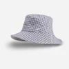 KJUS Women'S Bucket Hat White/Metal Grey Cheap