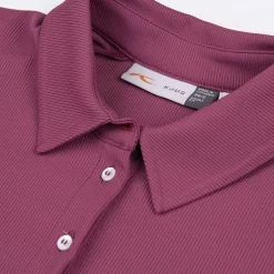 KJUS Women'S Celin Polo L/S Red Plum Shop