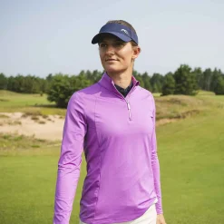 KJUS Women'S Collagen Midlayer Half-Zip Foxglove Clearance