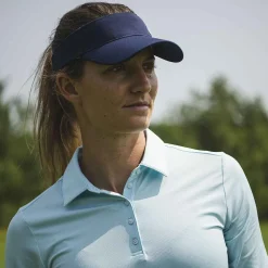 KJUS Women'S Collagen Polo L/S Icy Blue Cheap