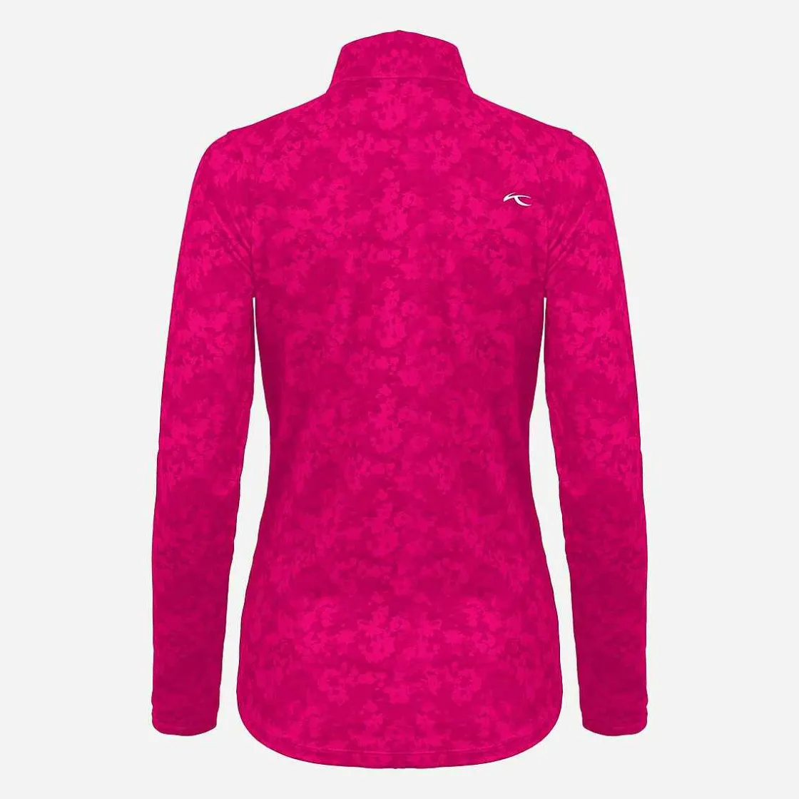 KJUS Women'S Dana Printed Polo L/S Cranberry Cheap
