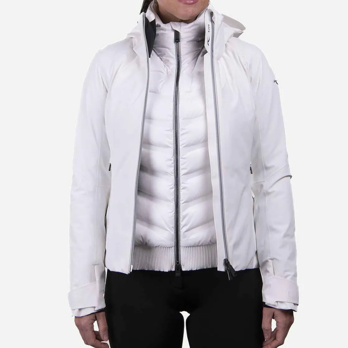 KJUS Women'S Eclipse Pro Jacket White New