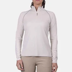 KJUS Women'S Evelin Half-Zip Birch Hot