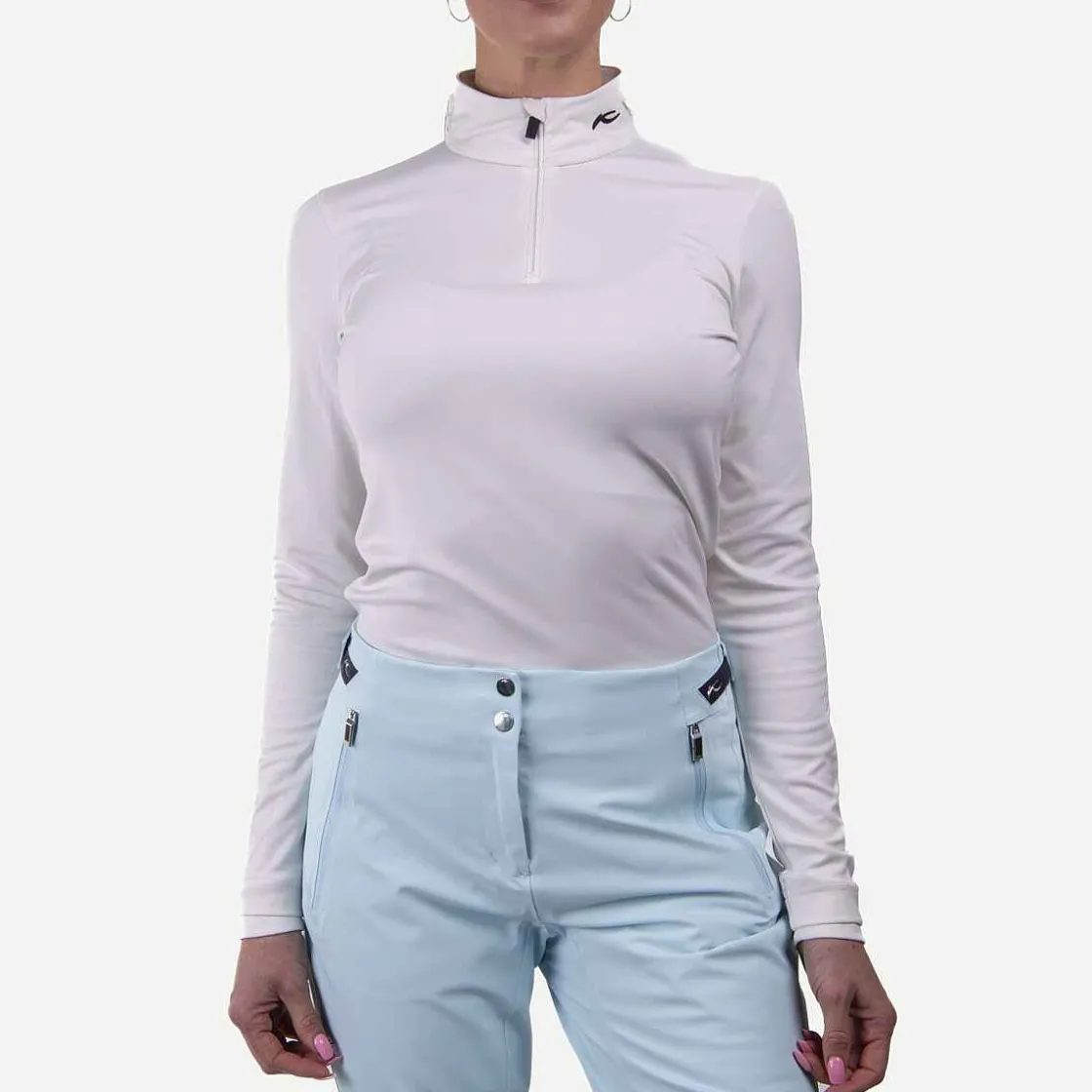 KJUS Women'S Feel Midlayer Half-Zip White Sale
