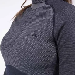 KJUS Women'S Freelite Baselayer L/S Deep Space/Steel Grey Sale