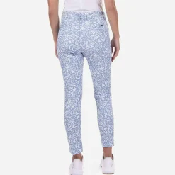 KJUS Women'S Ice Light 7/8 Treggings Print Calm Blue/White Online