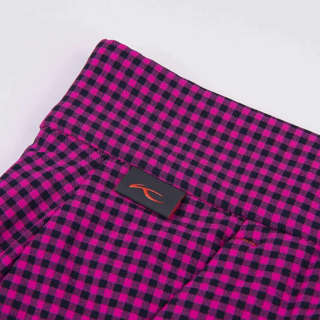 KJUS Women'S Kate Structure Skort (16") Magenta/Atlanta Blue Store