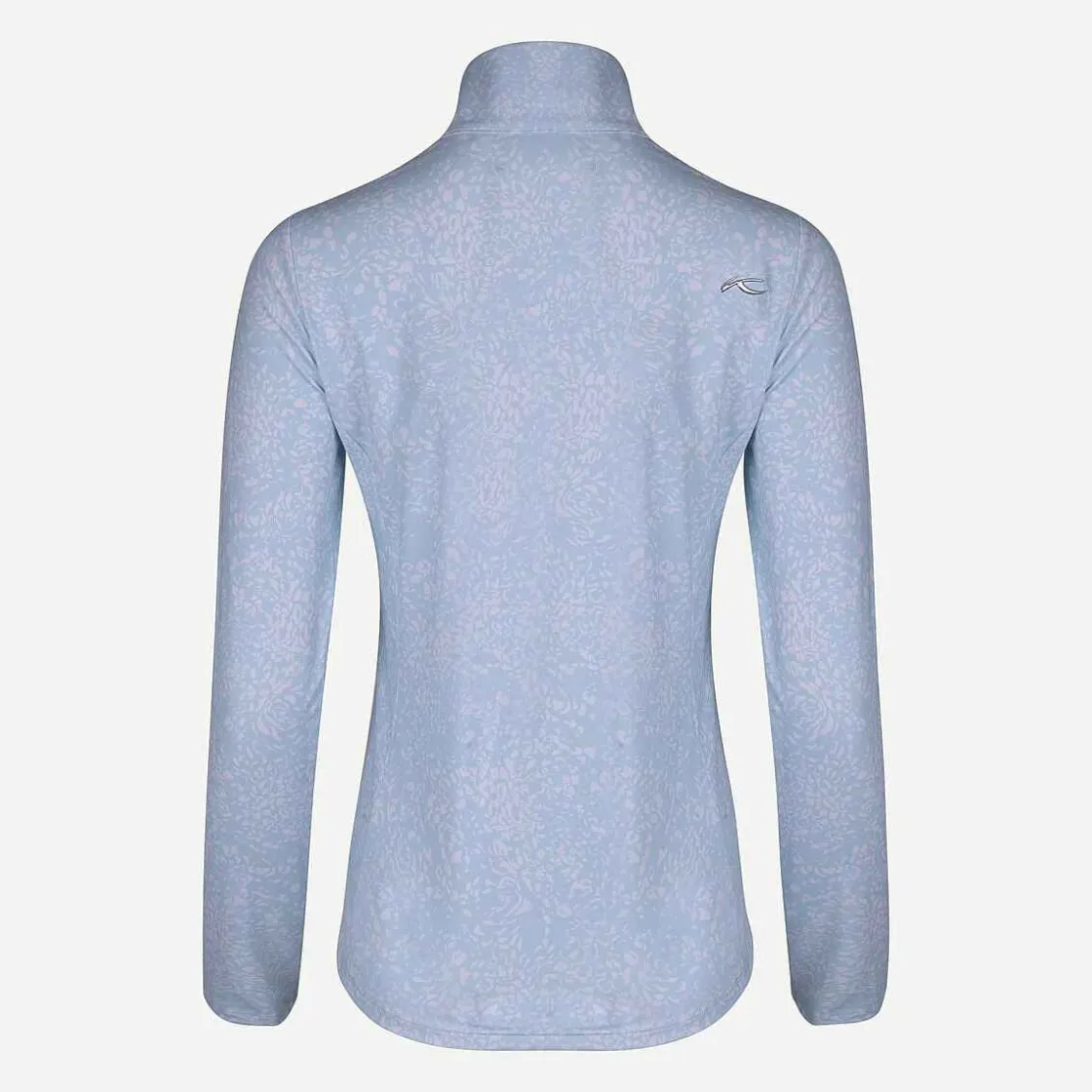 KJUS Women'S Motion Print Half-Zip White/Icy Blue Best Sale