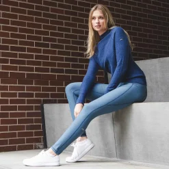 KJUS Women'S Seoul Pocket Leggings Steel Blue Best Sale