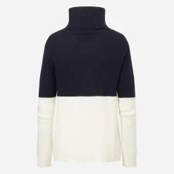 KJUS Women'S Snow Sweater Buttercream/Atlanta Blue Shop