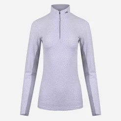 KJUS Women'S Sunshine Printed Half-Zip White/Alloy Shop