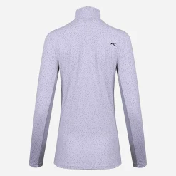 KJUS Women'S Sunshine Printed Half-Zip White/Alloy Shop